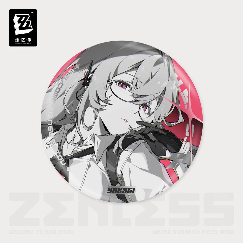 Zenless Zone Zero Official Shadow Art Series Reflective Badge – H.S.O.S.6 - image 9