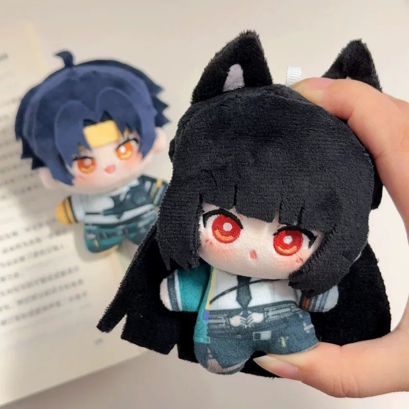 Zenless Zone Zero Fan Art Cotton Doll Keychain – Hoshimi Miyabi & Asaba Harumasa - image 4