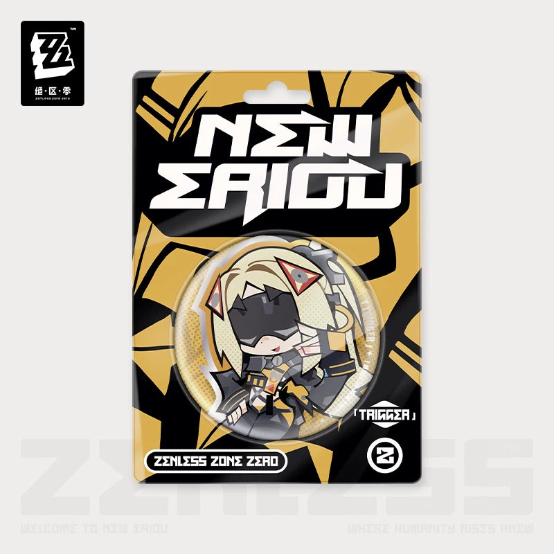 Zenless Zone Zero Official Lidu Series Chibi Tin Badge – Obol Squad - image 4